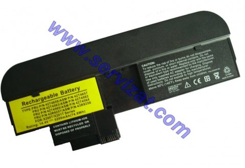 Батерия за Lenovo X200 Tablet X201 Tablet X200T X201T 42T4564 8кл Батерия за Lenovo X200 Tablet X201 Tablet X200T X201T 42T4564 8кл